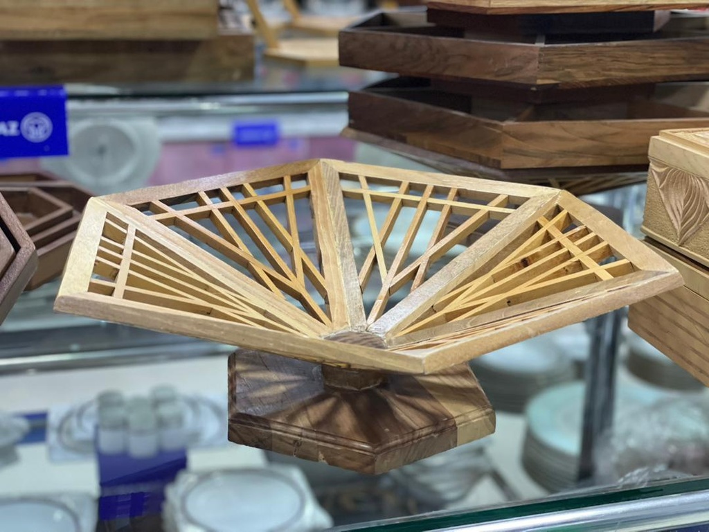 Wooden Fruit Server