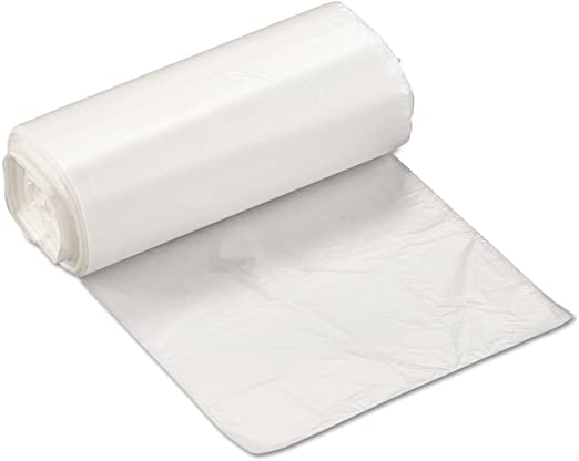 Clear Garbage Bag Roll 10 GAL, 50PCs per Roll