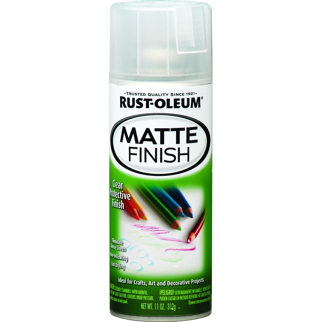 SPRYPAINT CLR MATTE 11OZ.