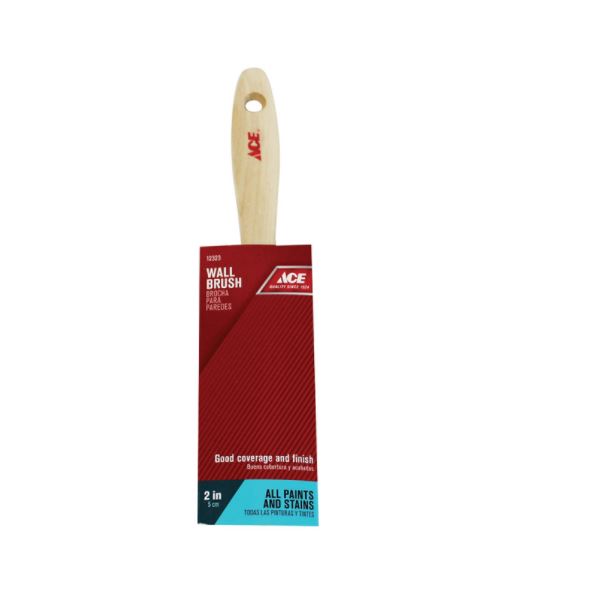 Ace 2 in. W Medium Stiff Flat Paint Brush