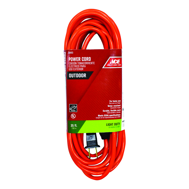 CORD EXTN 16/2 SJTW 25'