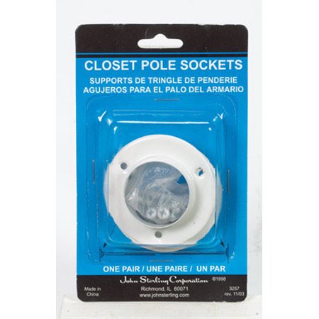 SOCKET POLE WHITE CD2