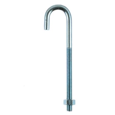 BOLT J W/NUT 5/16"X5"