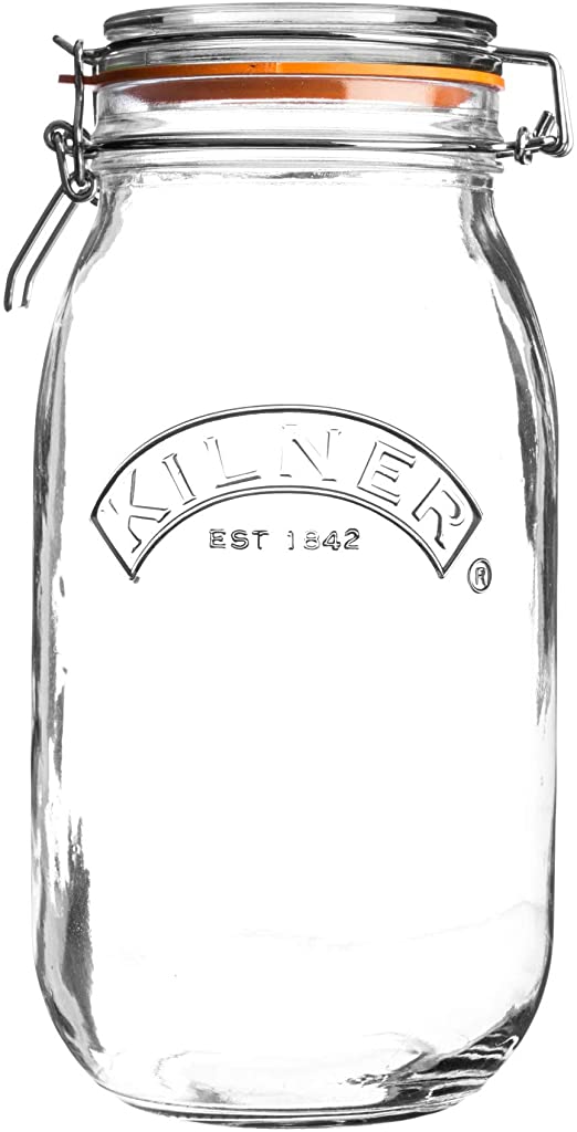ROUND CLIP TOP JAR 51 OZ