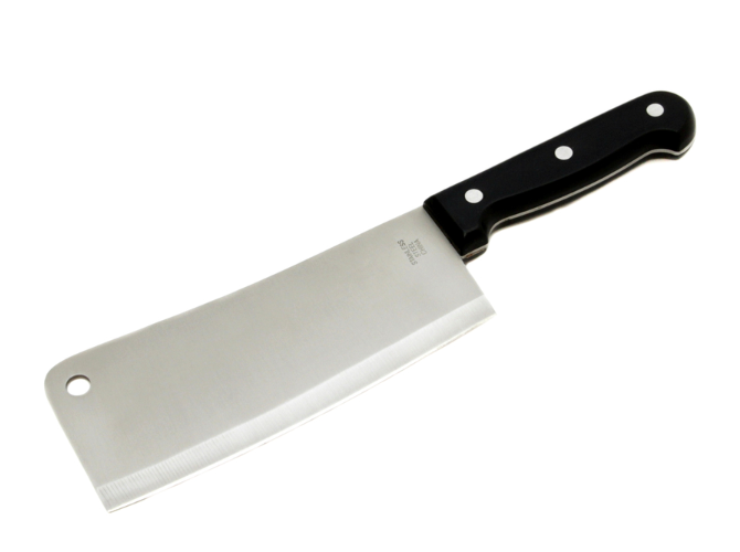 Chef Craft 7 in. L Stainless Steel Cleaver 1 pc