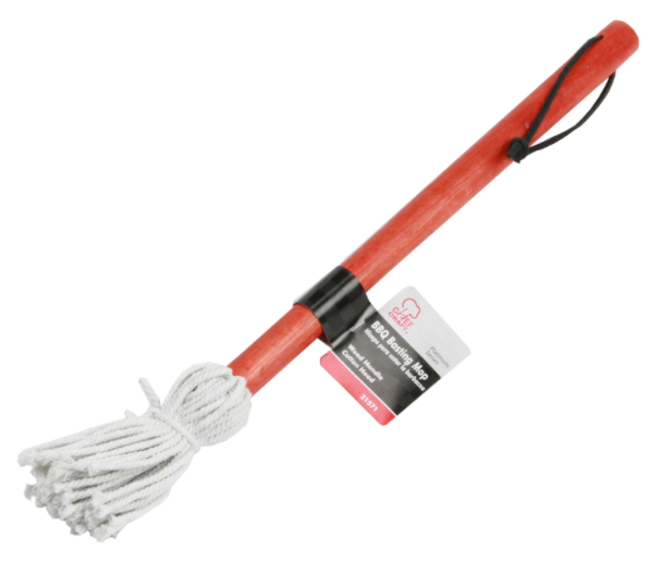 Chef Craft 1.75x15in. L R/W Cotton Basting Mop.