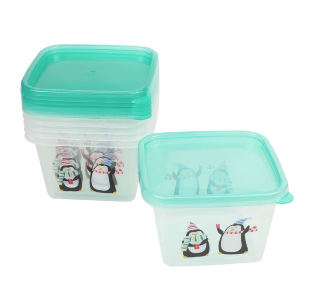 Chef Craft 2 cup Food Storage Container 6 pk Clear.