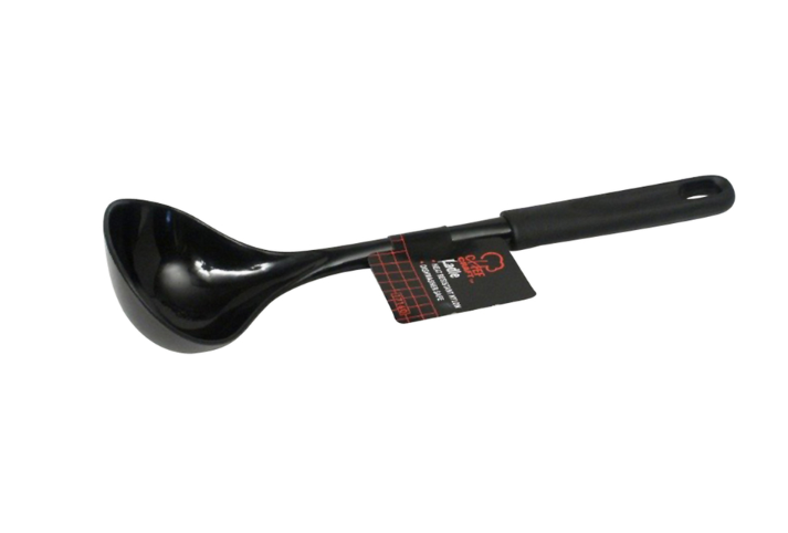Chef Craft 3.5 in. W x 12 in. L Black Nylon Ladle.