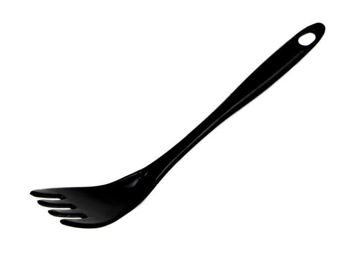 Chef Craft 1.5 in. W x 12 in. L Black Melamine Fork.