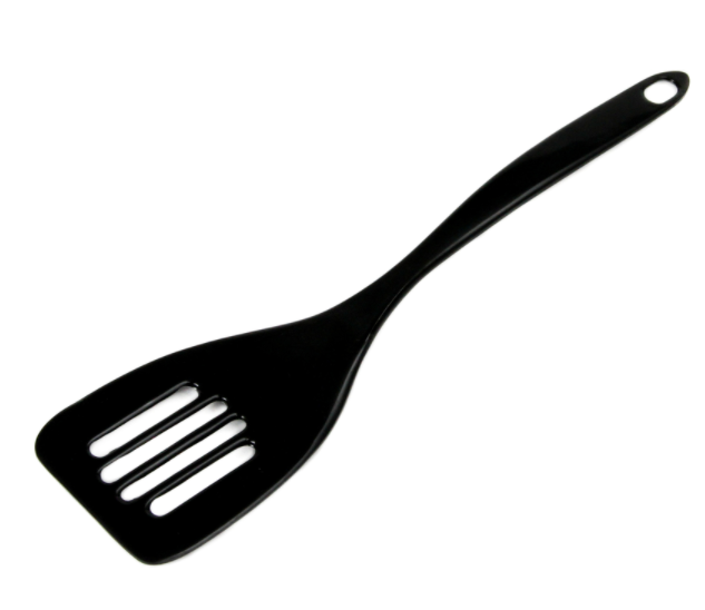 Chef Craft 2.75 in. W x 11.25 in. L Black Melamine Turner.
