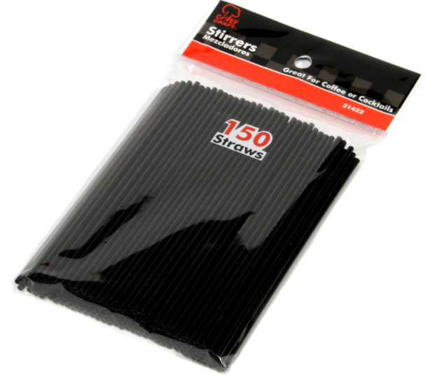 Chef Craft Black Plastic Stirrer.