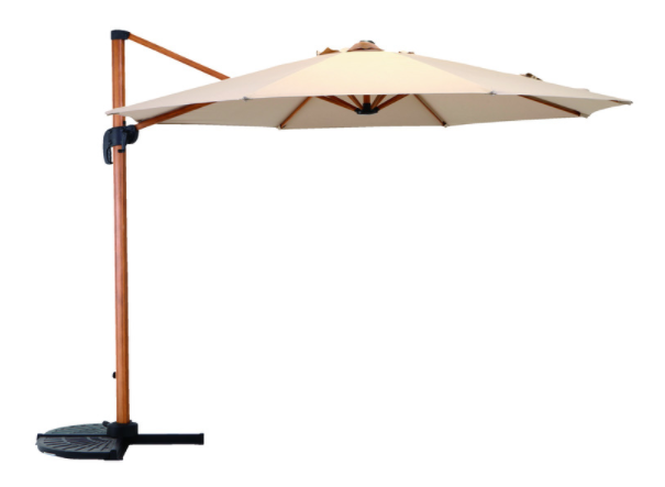 10' OFFSET ALUMINUM UMBRELLA