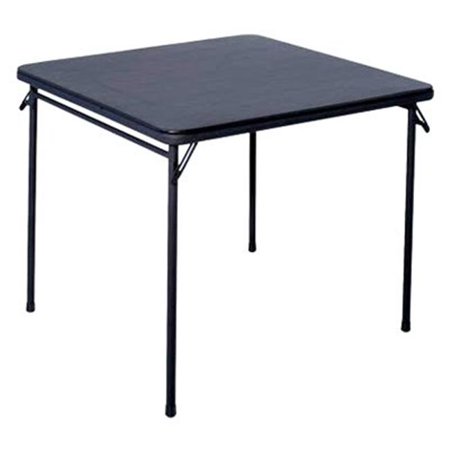FOLDING TABLE 34"SQR BLK