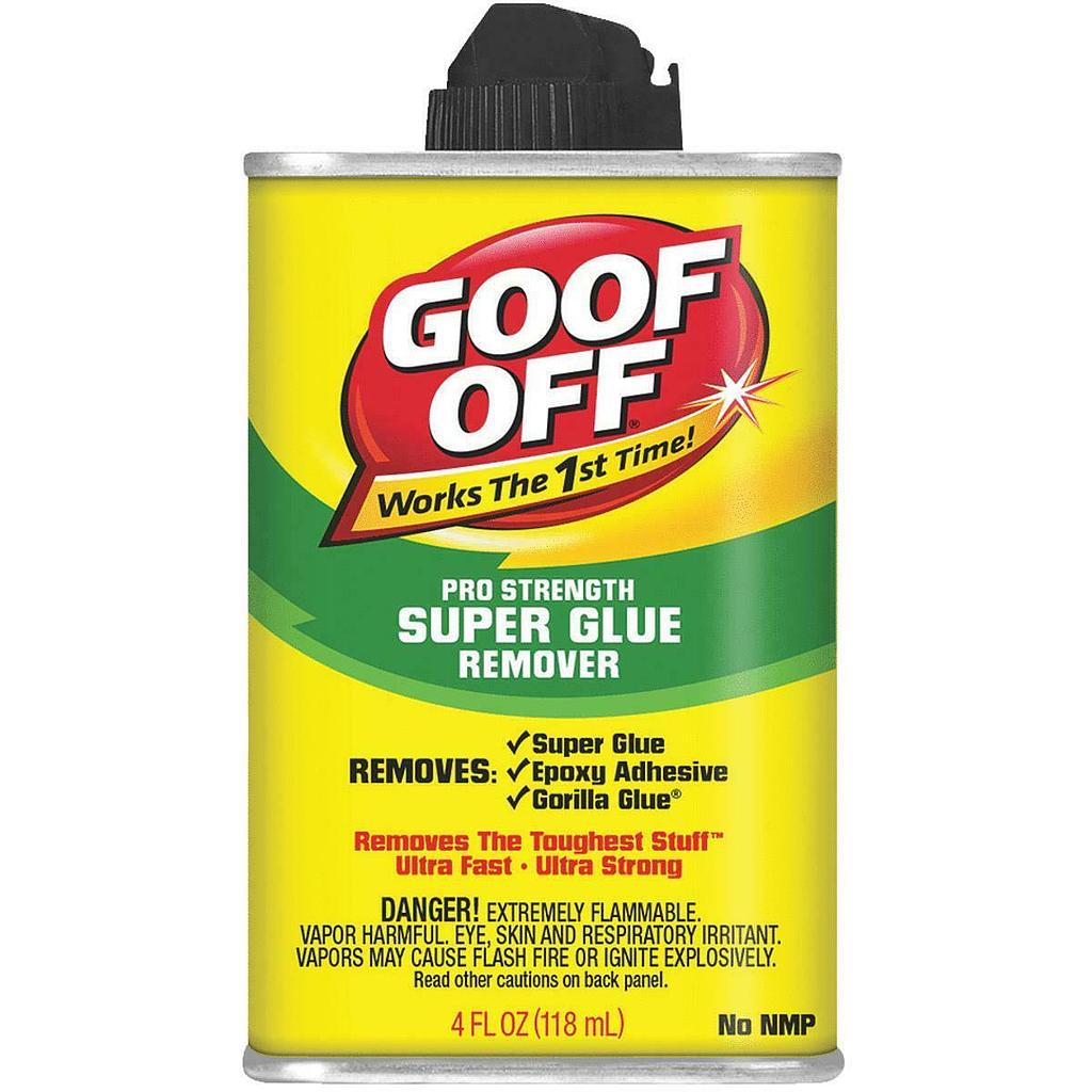 Goof Off Liquid Adhesive Remover 4 oz.