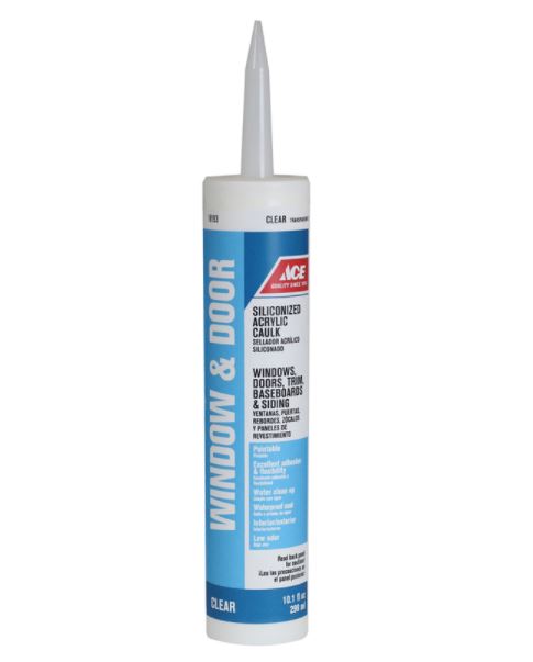 CAULK W&D CLR 10.1OZ ACE