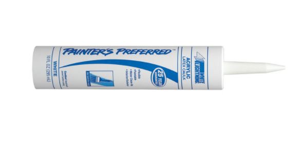 CAULK WL LATEX 10OZ WHT.