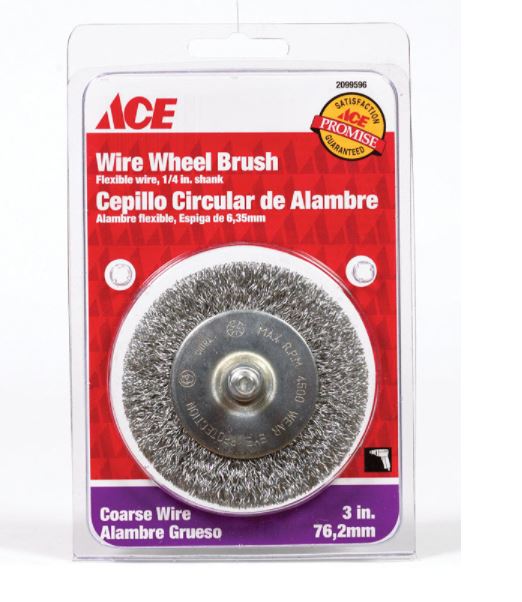ACE BRUSH WHEEL COARSE3".