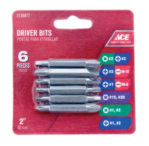 POWER BIT SET DBLE 6PC.