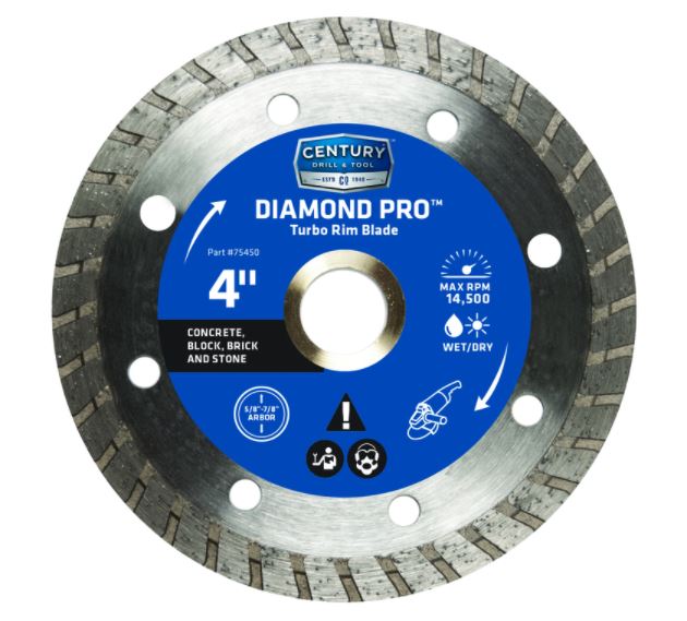 TRB DIAMND SAW BLDE 4".