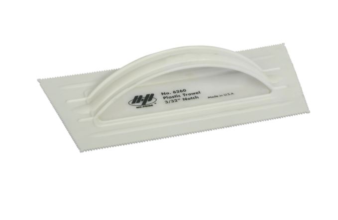 TROWL 3/32"VNOTCH WHITE.