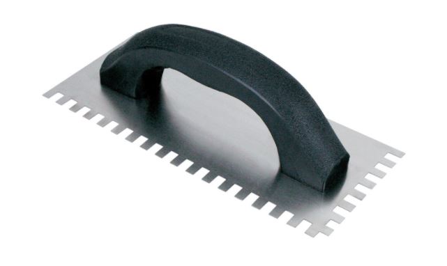 NOTCHED TROWEL 9X4.