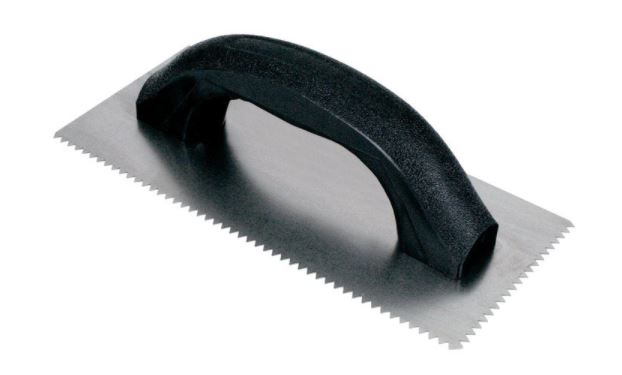 NOTCHED TROWEL 9X4.