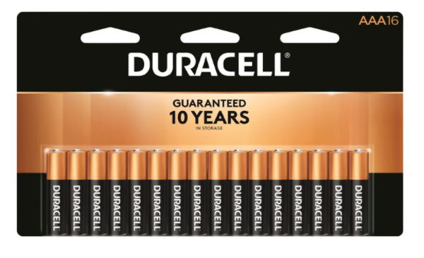 BATTERY ALK AAA 16WIDE                  