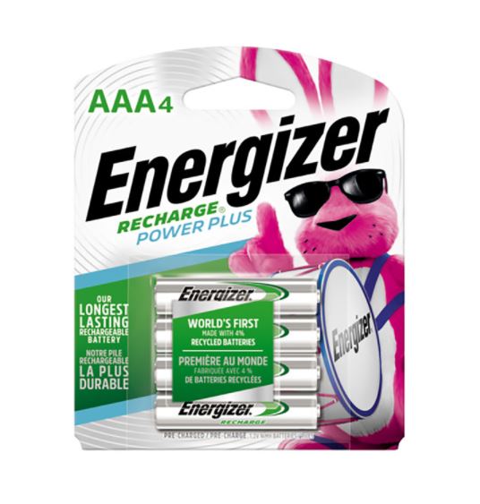 ENERGIZER RECHARG AAACD4                