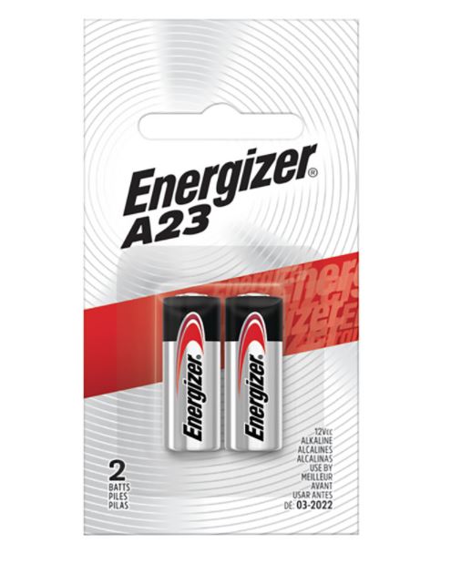 BATTERY ALKLINE A 23 2PK                