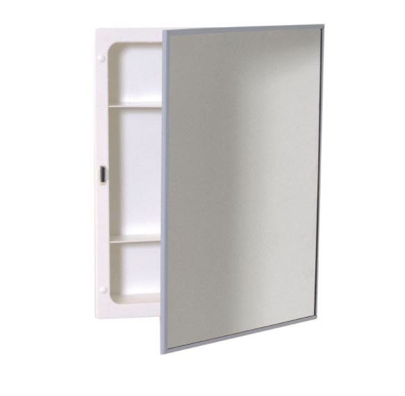 BATH CABINET SS 16X20                   