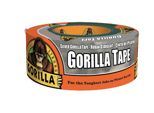 GORILLA SILVER TAPE 12YD                