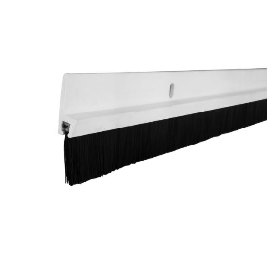 DOOR SWEEP ADHSV 36" WHT                
