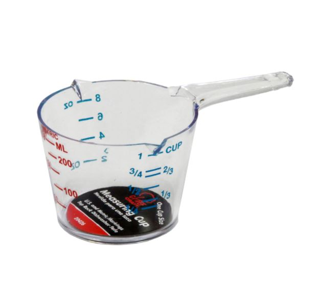 MEASURING CUP 1CUP CLR.