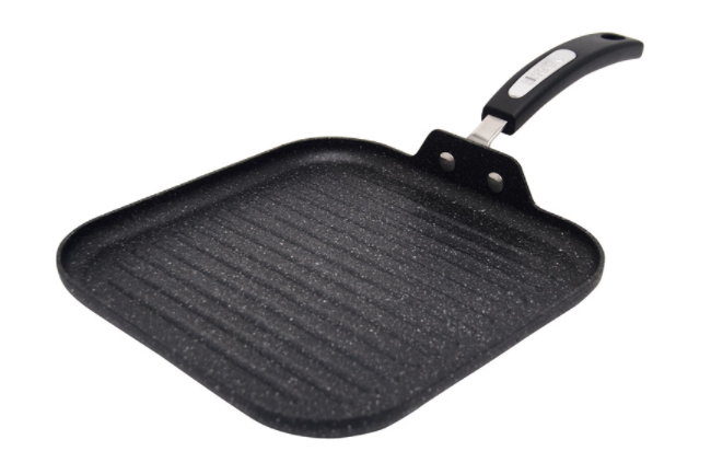 Starfrit The Rock Aluminum Grill Pan Black.