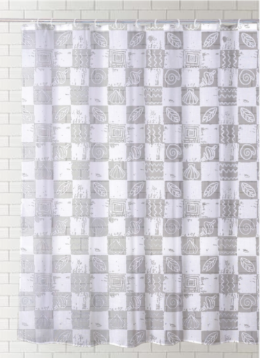 SHOWER CURTAIN BUTTERFLY.