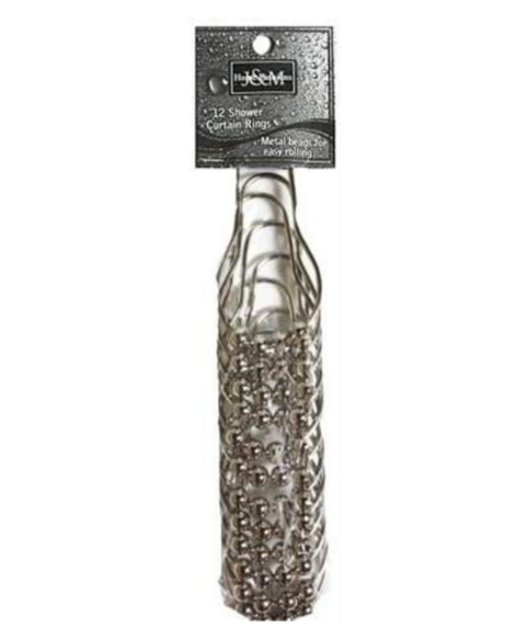 SHWR CURTAIN RINGS12PK.