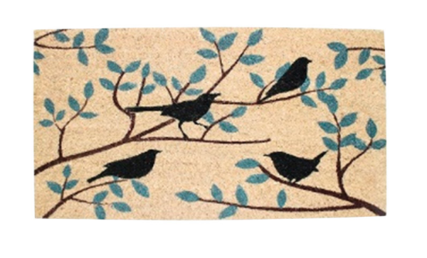 MAT BIRDS COIR 18X30".