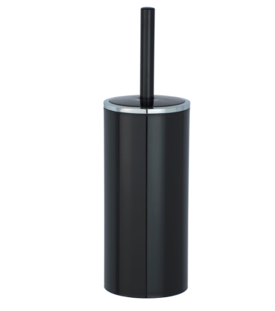 TOILET BRSH HLDR BLACK.