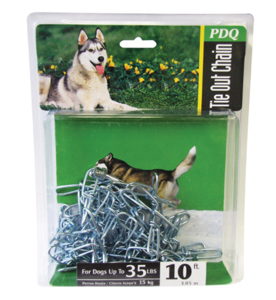 TIE-OUT CHAIN MED 10'                   