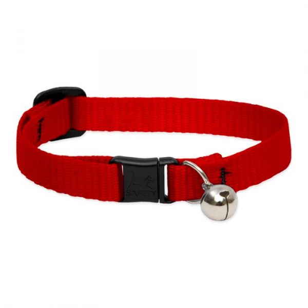 CAT COLLAR 8-12" RED                    