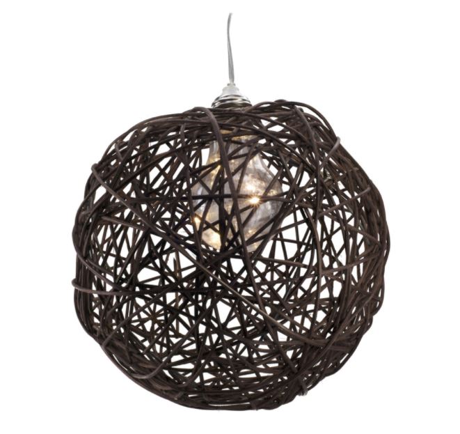 RATTAN BALL BO LGHT8"5CT                