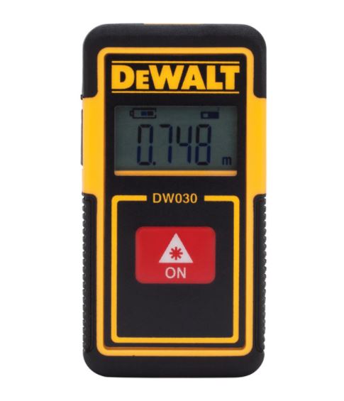 DeWalt 30 ft. L Laser Tape Measure 1 pk