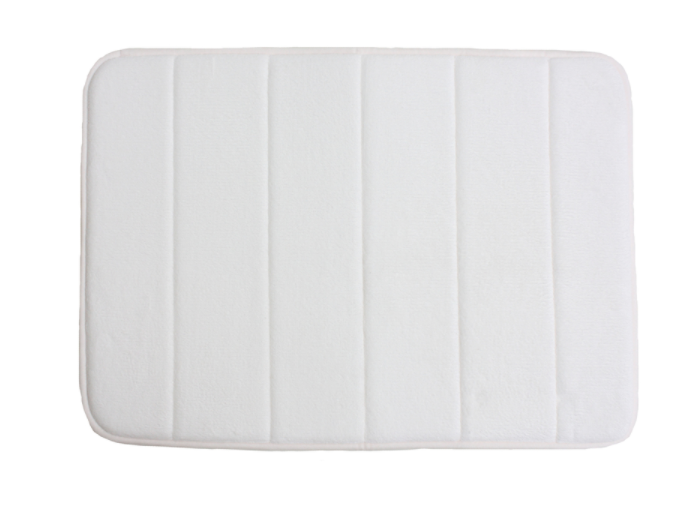 BATH RUG FOAM 17X24" WHT