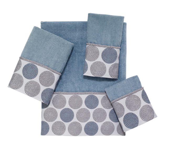 DOT CIRCLE TOWEL SET MNRL