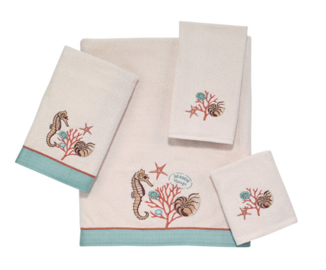TWL SET SEA VTG IVORY4PK