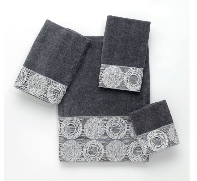 TOWEL SET GRANITE 4PK