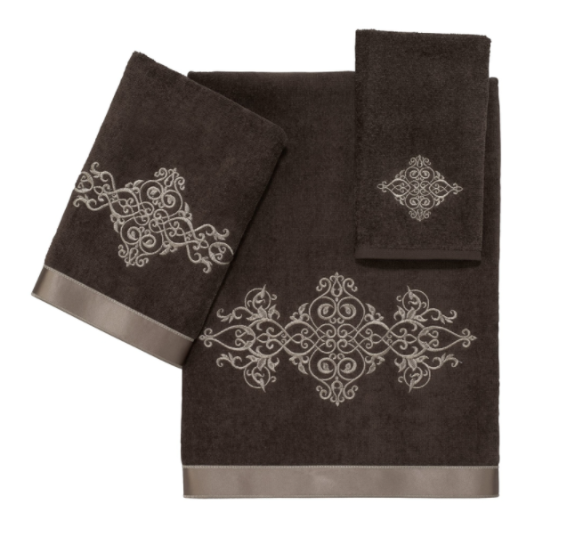 TOWEL SET CTN YORK MOCHA