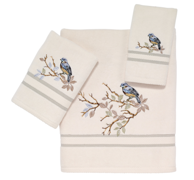 TOWEL SET LUVNEST IVR3PK