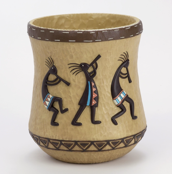 BASKET KOKOPELLI 9.5"H