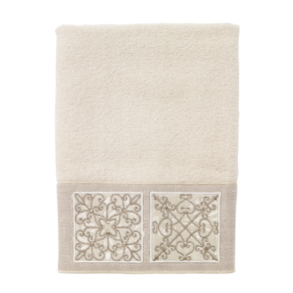 HAND TOWL IRONWORK BEIGE